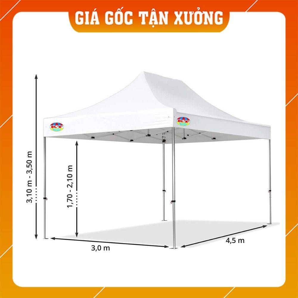 [HÀNG CHUẨN – CHỐNG THẤM 100%] MÁI NHÀ BẠT DI ĐỘNG ĐA NĂNG KÍCH THƯỚC 3X4,5M