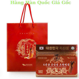 Cao Hồng Sâm 1000g Tem Vàng Hũ Sứ Cao Cấp