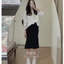 Chân Váy Đuôi Cá Dáng Dài Phong Cách Ulzzang Hàn Quốc Chất Vải Cotton Dày Dặn Co giãn Dáng Ôm Body Tôn Dáng Q081