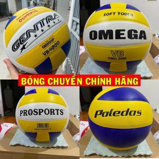 Bóng chuyền da - Loại da mềm - Bóng chuyền dán da cho người mới chơi + tặng kim bơm túi lưới