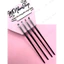 Set 4 cọ dẹt mảnh cán dài tém mày , kẻ mắt, vẽ bọng, mở góc đầu xéo và đầu ngang mới về