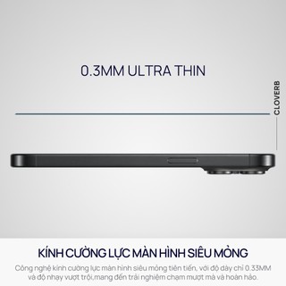 Kính Cường Lực Trong Suốt Full Màn Nillkin CP+PRO cho iPhone 17 Pro Max Có Khung Dán Chống Vỡ