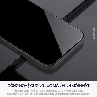Kính Cường Lực Trong Suốt Full Màn Nillkin CP+PRO cho iPhone 17 Pro Max Có Khung Dán Chống Vỡ