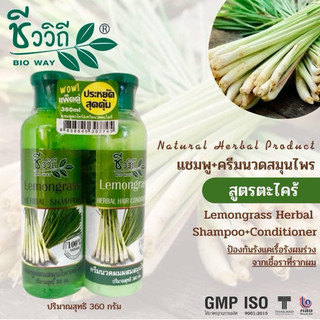Cặp gội xả gừng Lemongrass