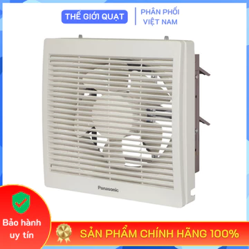 [HỎA TỐC] Quạt hút âm tường Panasonic FV-25AL1 có màn che, hút 1 chiều - Hàng chính hãng