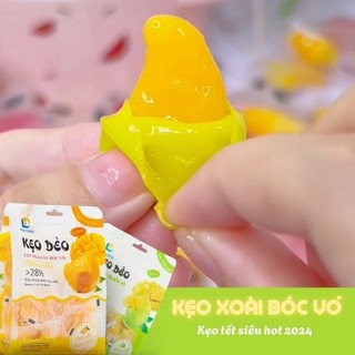Kẹo xoài lột vỏ Đại Long gói lớn 2Kg xá, kẹo dẻo xoài