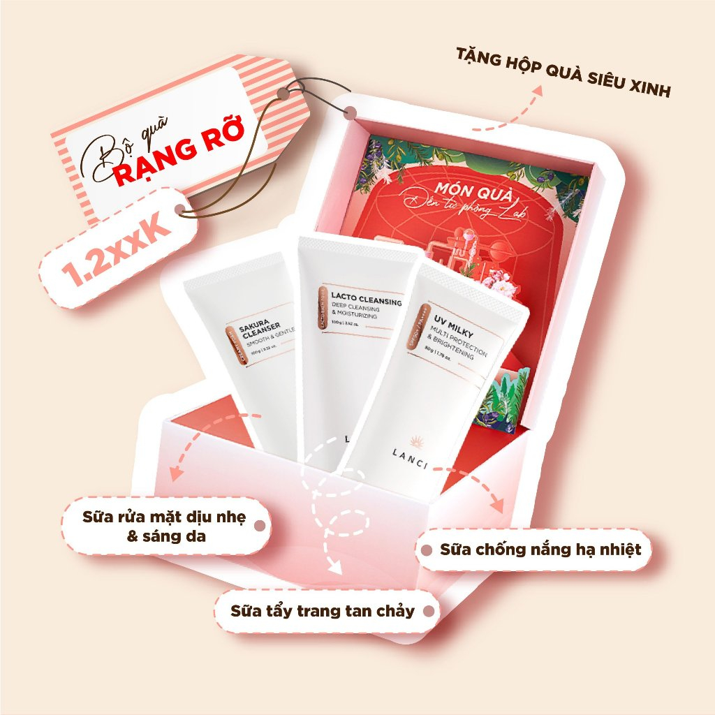 Ảnh Set quà tặng LANCI Open The Beauty 4