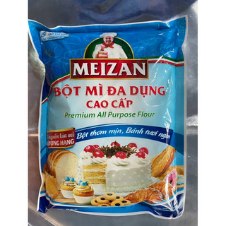 [2 gói]_  Bột mì đa dụng Meizan cao cấp - bột làm mì căng chay - gói 500g