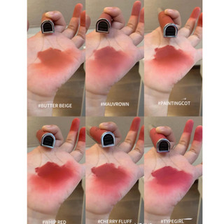 Son Kem Lì 3CE Hazy Lip Clay 4g Hipamine Mauv Brown Whip Red Common Stranger Cherry Fluff - Bebeau