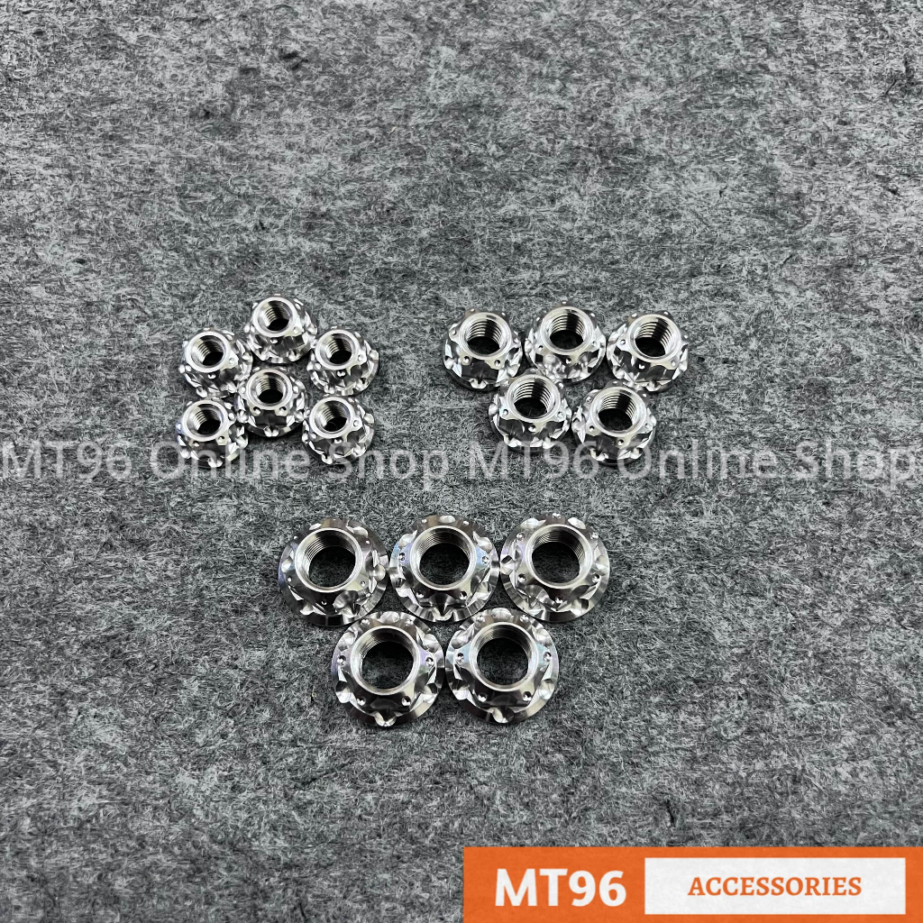 Tán Salaya Inox Hở 6li 8li 10li (6mm 8mm 10mm) Chuẩn Inox 304 Siêu Sáng ...