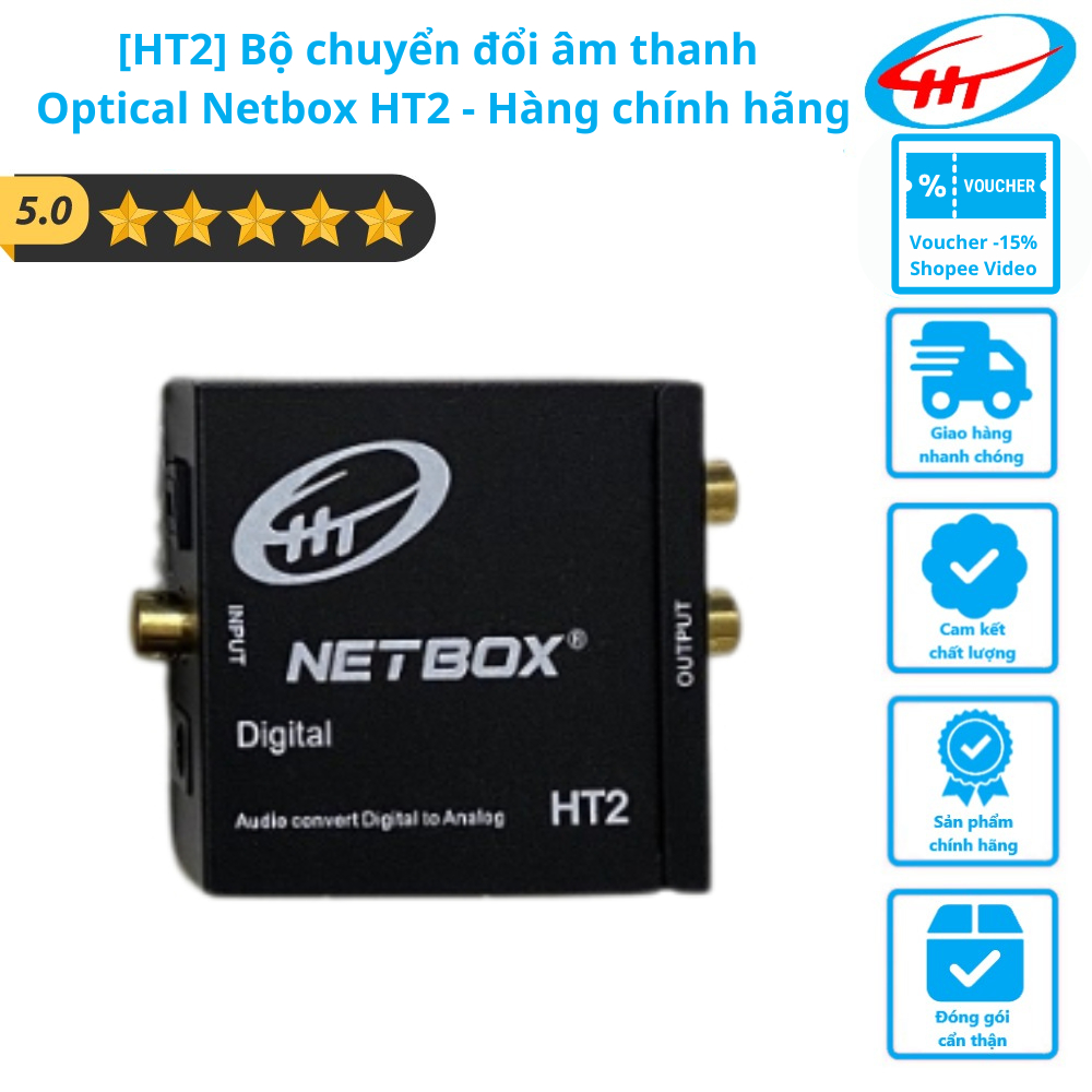 [HT2] Bộ chuyển đổi âm thanh Optical Netbox HT2 - Hàng chính hãng ...
