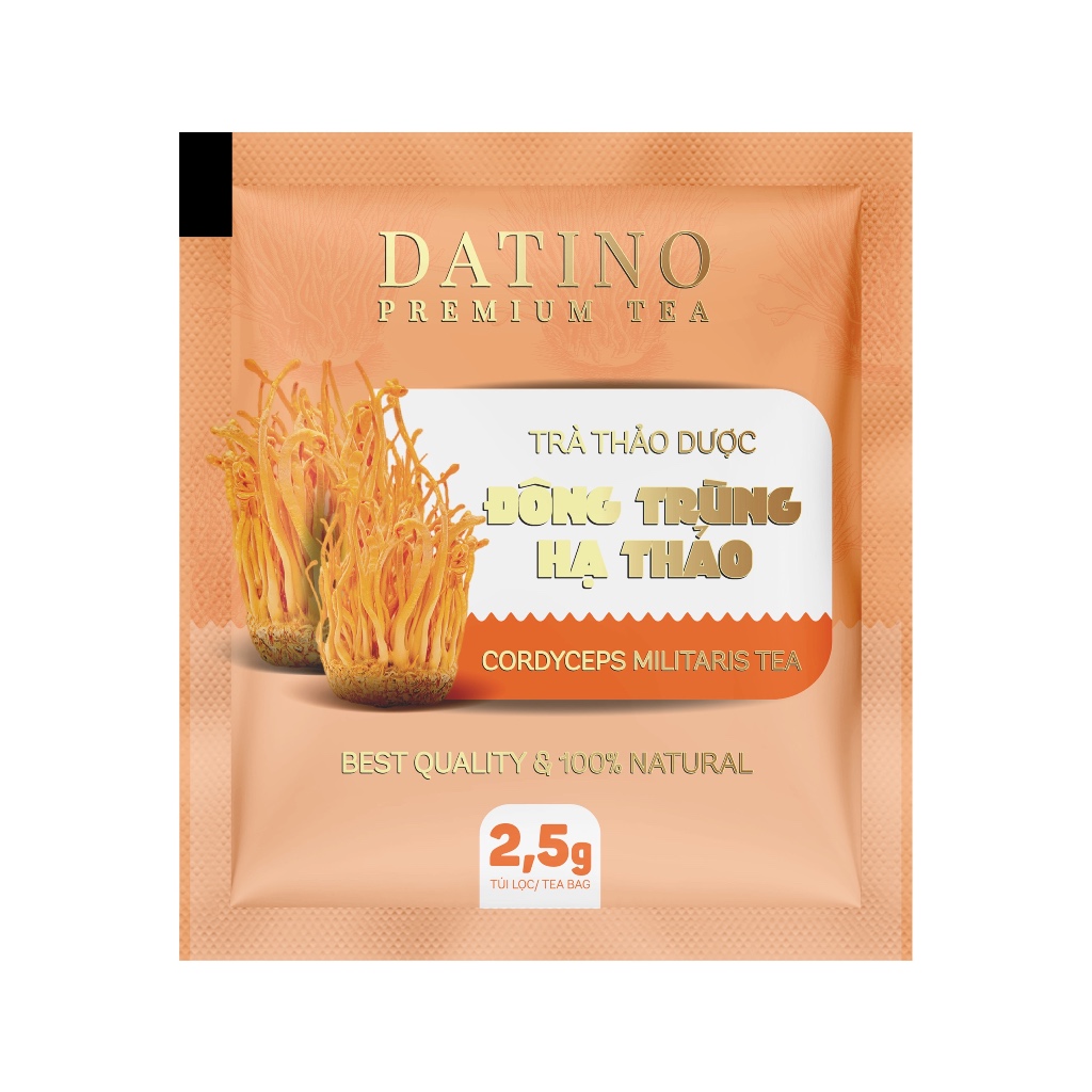 Trà Đông Trùng Hạ Thảo DATINO hộp 20 gói x 2.5g Túi Lọc | Shopee Việt Nam