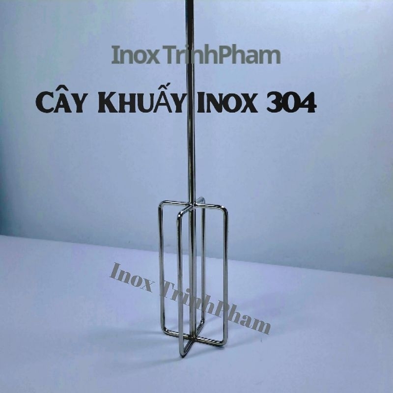 Cây khuấy (inox 304) dùng kèm máy khoan điện, có đủ kích cở. Nhận làm ...
