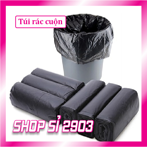 ( BỊCH 1 KG) Rác cuộn đen (3 cuộn / 1 bịch) | Shopee Việt Nam