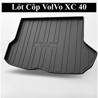 Lót Cốp Volvo XC40 Chất Liệu Nhựa Cao Cấp Hàng Loại Dày