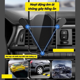 Giá Đỡ Điện Thoại Trên Ô Tô VERSION 10 Kẹp Gắn Cửa Gió Điều Hòa – Xoay 360 Độ Nhỏ Gọn Tiện Lợi
