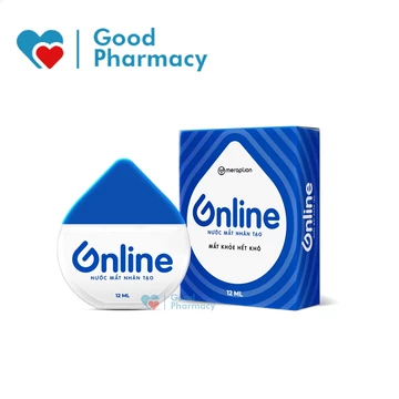 [CHÍNH HÃNG] Nước mắt nhân tạo Online Merap, mắt khỏe hết khô, giúp giữ ẩm cho mắt, dịu mắt, giảm khô, ngứa mắt, mỏi mắt