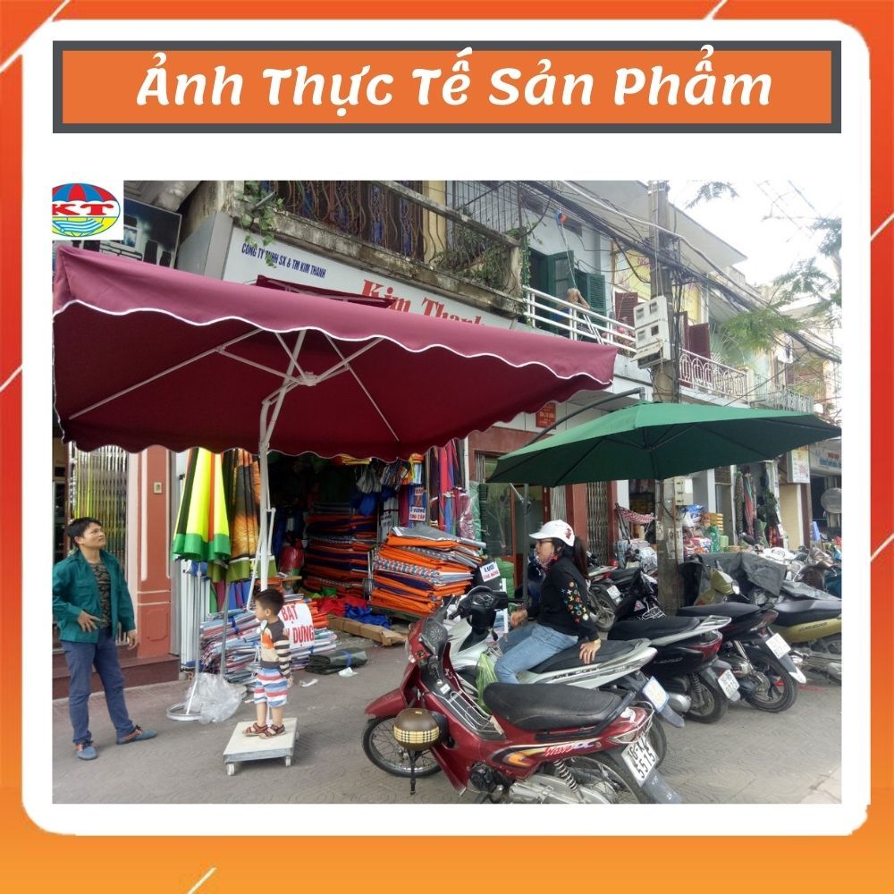 [Màu Sắc Tuỳ Chọn] Tấm Vải Bọc Mái Ô Dù Lệch Tâm Vuông Ngoài Trời 2,5mx2,5m(Chỉ Có Vải Chưa Có Khung Và Chân Đế)