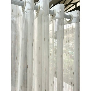 Rèm Khoen Voan Trắng, Voan Gân Mỏng,  Rèm Trang Trí ,Rèm Cửa Sổ , Trang Trí Decor Cho Căn Phòng Thêm Xinh Xắn