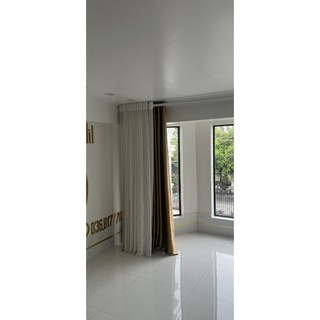 Rèm Khoen Voan Trắng, Voan Gân Mỏng,  Rèm Trang Trí ,Rèm Cửa Sổ , Trang Trí Decor Cho Căn Phòng Thêm Xinh Xắn