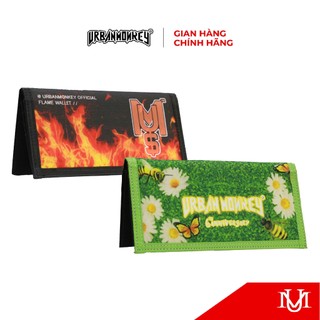 Ví Dài Unisex URBAN MONKEY 550 Long Wallet Chất liệu Canvas Họa tiết In Chuyển Nhiệt Local Brand
