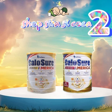 Sữa bột Calosure America 800gr Giàu Sữa Non giảm nguy cơ đột quỵ cho người cao tuổi date mới