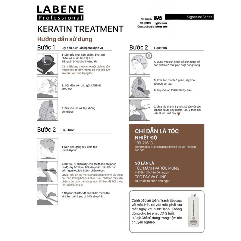 Ảnh Phục Hồi Hư Tổn, Giúp Tóc Thẳng Mượt Labene Keratin Dành Cho Tóc Hư Tổn, Giúp Tóc Bóng Mượt | LABENE OFFICIAL 2