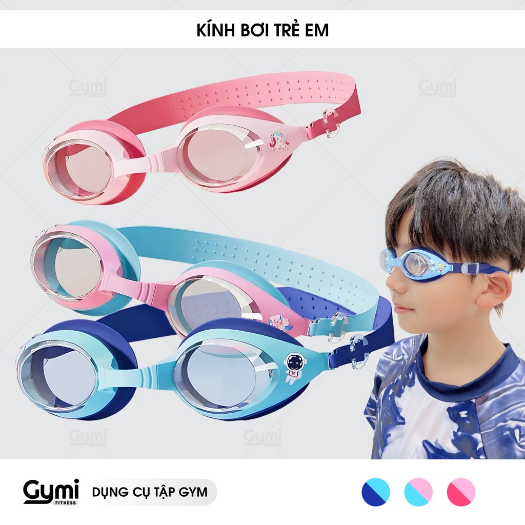 Kính Bơi Trẻ Em, Kính Bơi Cho Bé, Kính Bơi Full Box, Chống UV, Chống Mờ Phù Hợp Cho Bé Trai, Bé Gái - KinhBoiTreEm