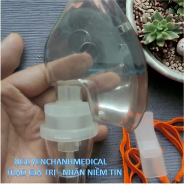 Bộ Phụ Kiện Máy Xông Khí Dung - Bộ bầu xông, Phụ Kiện Xông Mũi Họng, Cốc xông khí dung