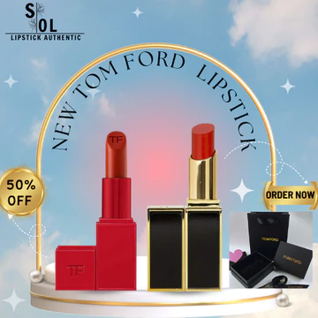 Son thỏi Tom Ford Lip Color bản Satin và Limited full box siêu lì mềm mịn, Sol authentics