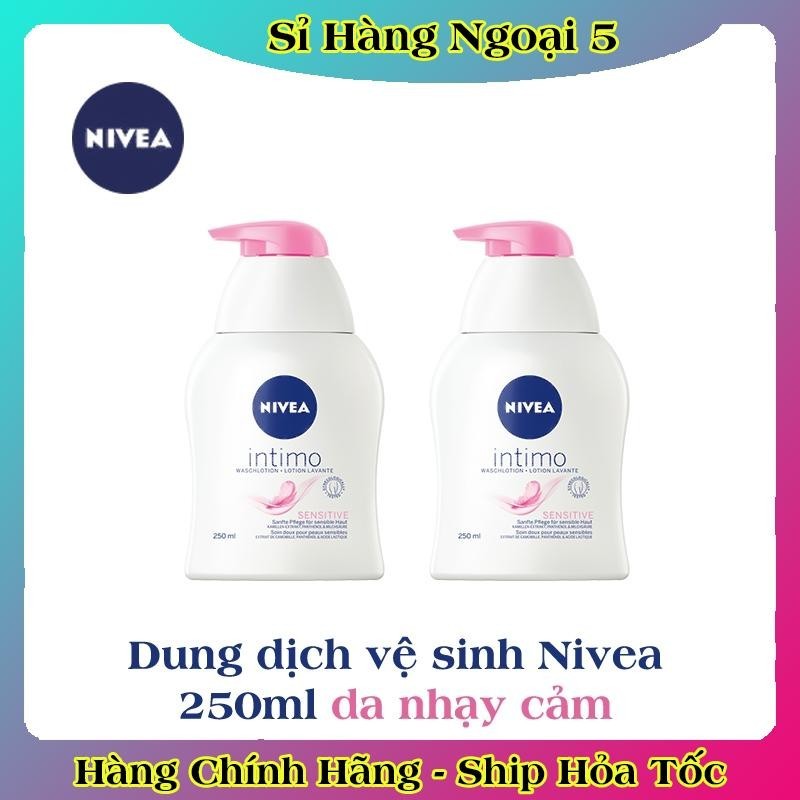 [Chính Hãng ĐỦ BILL] DUNG DỊCH VỆ SINH PHỤ NỮ NIVEA ĐỨC 250ML [Hot]