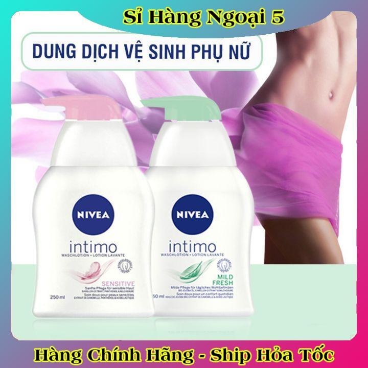 [Chính Hãng ĐỦ BILL] DUNG DỊCH VỆ SINH PHỤ NỮ NIVEA ĐỨC 250ML [Hot]