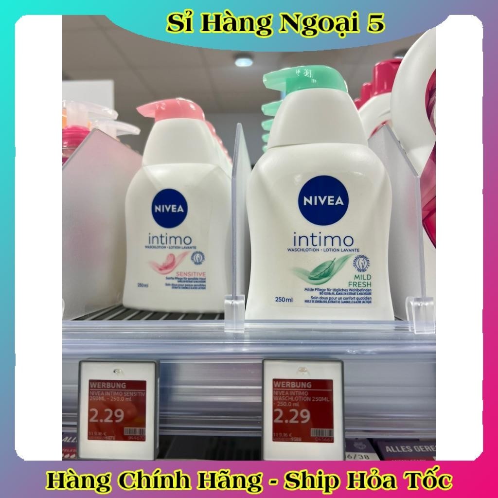 [Chính Hãng ĐỦ BILL] DUNG DỊCH VỆ SINH PHỤ NỮ NIVEA ĐỨC 250ML [Hot]