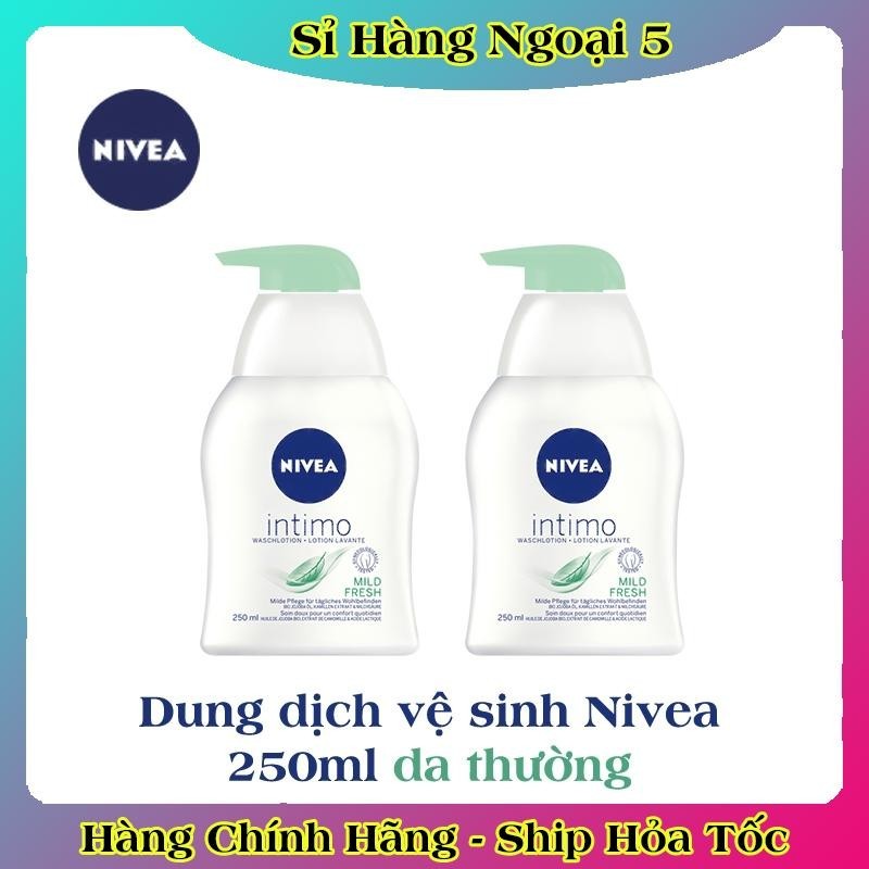 [Hàng Chính Hãng] Dung dịch vệ sinh Nivea intimo của Đức