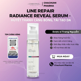 Serum Christina Line Repair Radiance Reveal Serum Huyết Thanh Căng Bóng, Tái Tạo Da 50ml