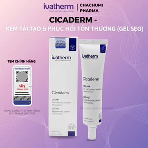 Kem Ivatherm Cicaderm Tái Tạo & Phục Hồi Tổn Thương 40ml
