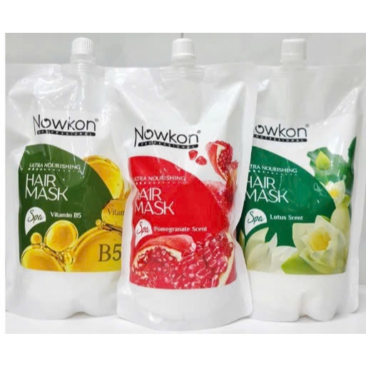 Hấp Dầu Nowkon Túi 1000ml Hấp Dầu NOWKON Ultra Nourishing Hair Mask 1000ml