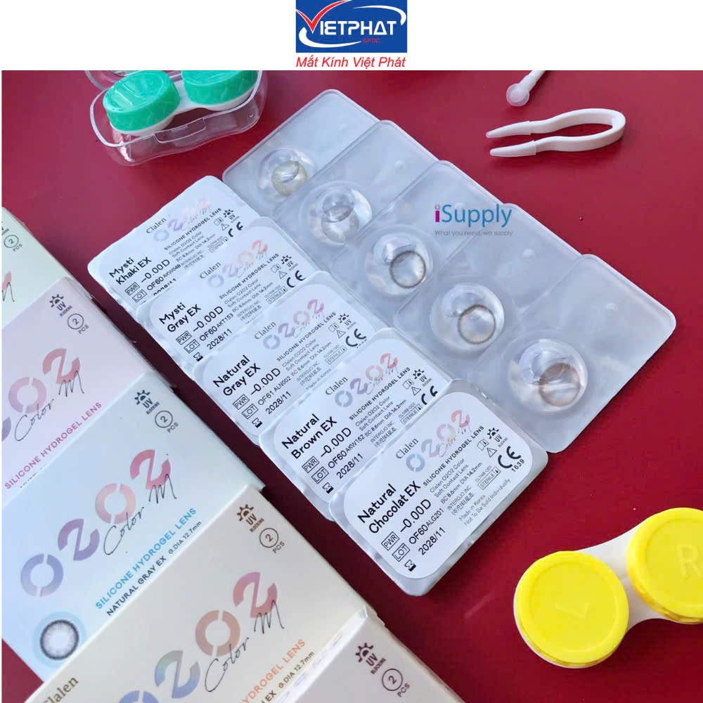 Lens màu 3 tháng O2O2 Silicon Hydrogel chính hãng Hàn Quốc | Shopee ...