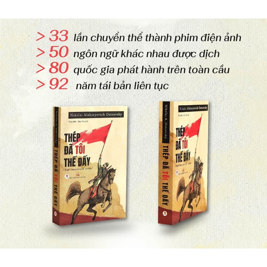 Ảnh Sách Thép Đã Tôi Thế Đấy (Nikolai Alekseyevich Ostrovsky) 2