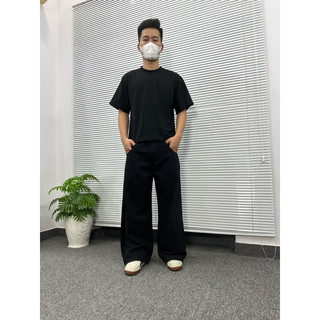 Quần Kaki Ống To 3 Màu - Thời Trang Unisex - Dáng Suông Tôn Dáng
