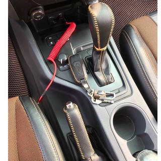 Bao da cần số + phanh tay da bò Ford ranger số tự động đời từ 2013-2017, khách đặt nhắn shop tên xe, đời xe cụ thể nhé
