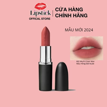 Son M·A·Cximal Silky Matte Lipstick 3.5g - 682 Hồng Đất