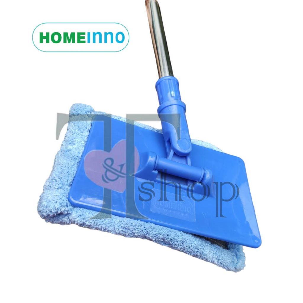 (KHÔNG BÀN NHỰA) Tấm Lau Nhà Kiểu Vuông Dán 20cm Homeinno
