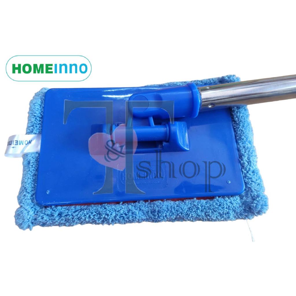 (KHÔNG BÀN NHỰA) Tấm Lau Nhà Kiểu Vuông Dán 20cm Homeinno