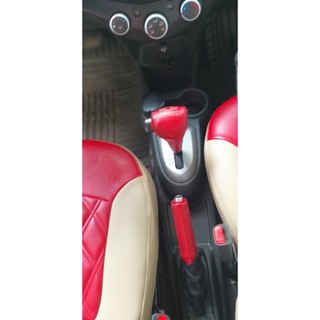 Bọc cần số phanh tay Daewoo Matiz số tự động các đời xe từ 1998 - 2008 da bò thật( Khách nhắn shop xin tên xe, đời xe)