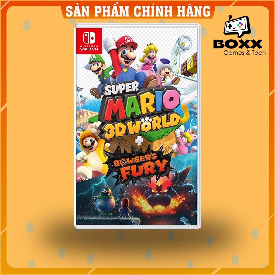 Băng Game Super Mario 3D World Bowser's Fury Nintendo Switch