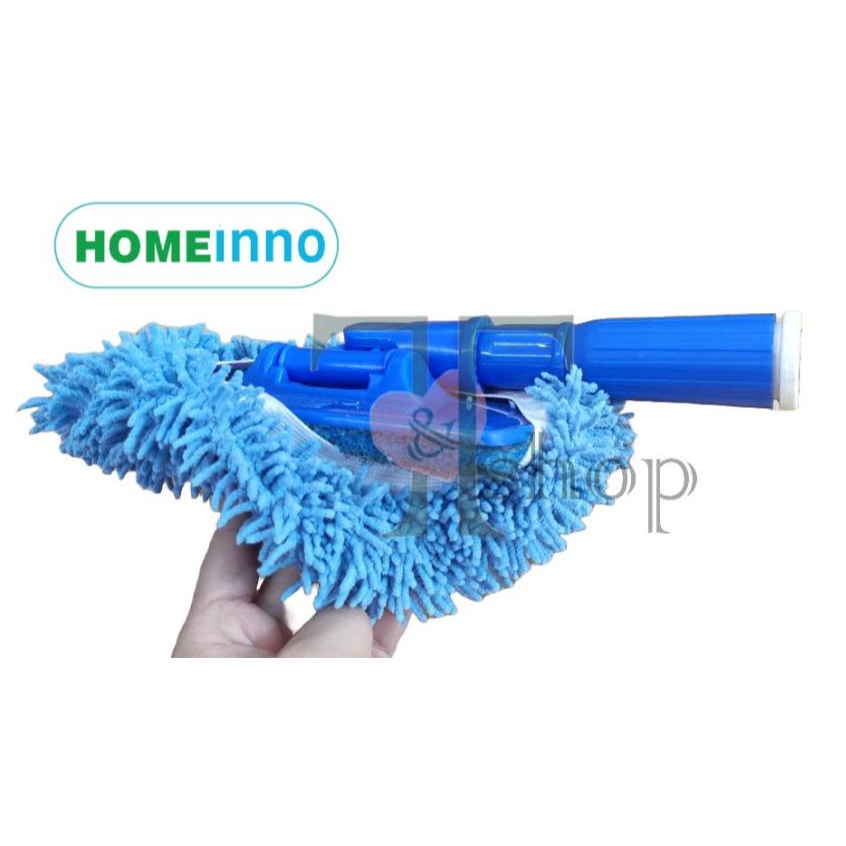 Cây Lau Chà Nhà Tắm, Vệ Sinh Toilet Homeinno Đa Năng Cán Rút Tăng Đơ 1m4/ 2met/ 3 met/ 4 met