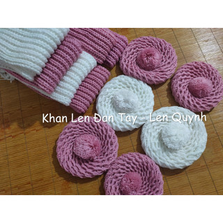 Mũ len móc tay dáng beret - sản phẩm handmade độc đáo - Quà tặng ý nghĩa
