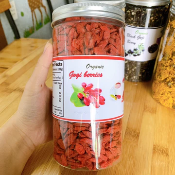 Kỷ tử Ninh Hạ 1kg kỷ tử đỏ hữu cơ quả Đại to nhất, ngọt thơm, dưỡng nhan kỷ tử đỏ organic