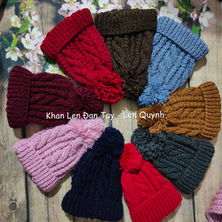Mũ len đan tay - Mũ len handmade - Đồ len đan tay - Quà tặng ý nghĩa